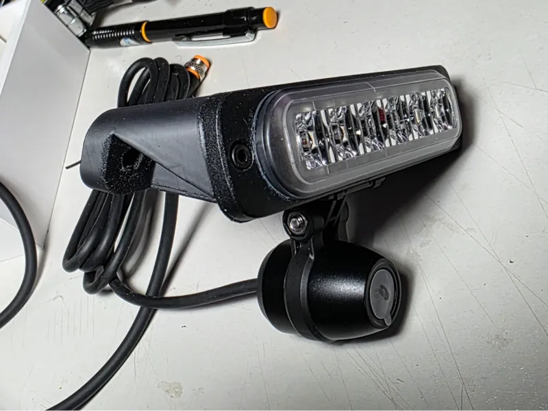 Denali B6 And Chigee CAM Adapter for BMW R 1300 GS