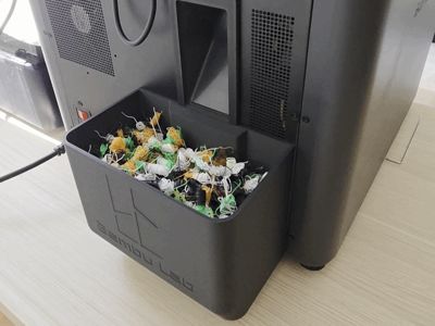 Easy Slide-on Purge Waste Poop Bin - P1S/X1C/P2S