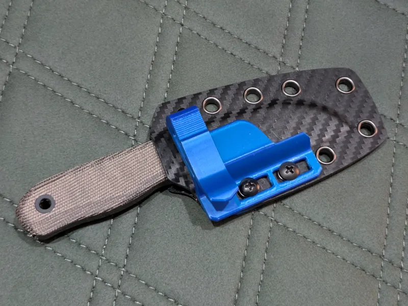 Belt Clip for Fixed Knife