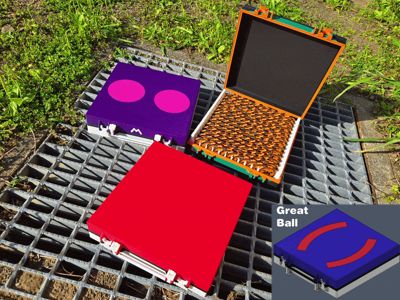 Poke Ball MakerChip Carrying Case (All 28 kinds!)