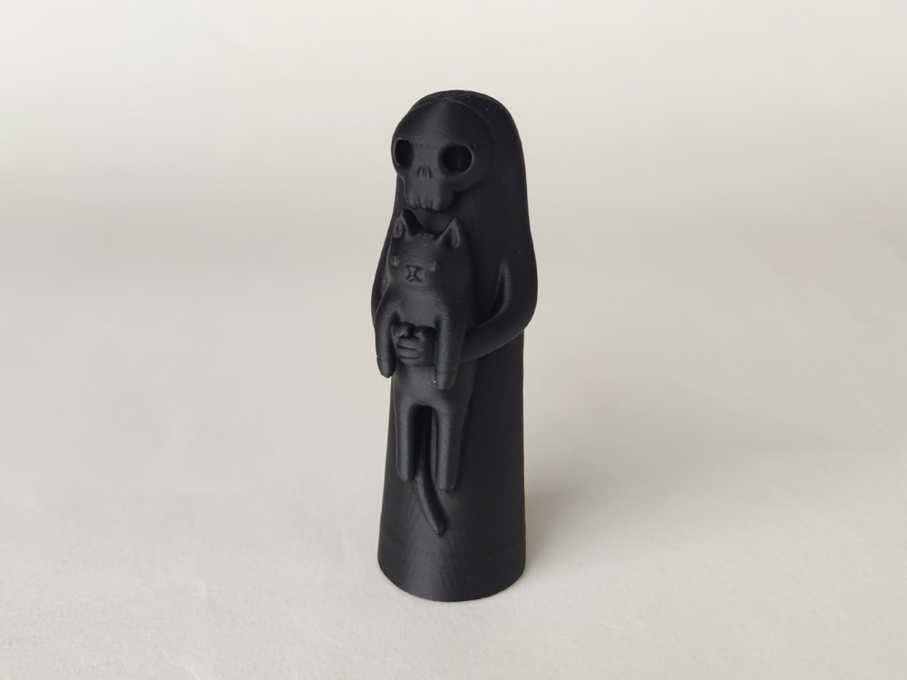 Miniatura 4 do modelo 3D 死神撸猫（已分件）