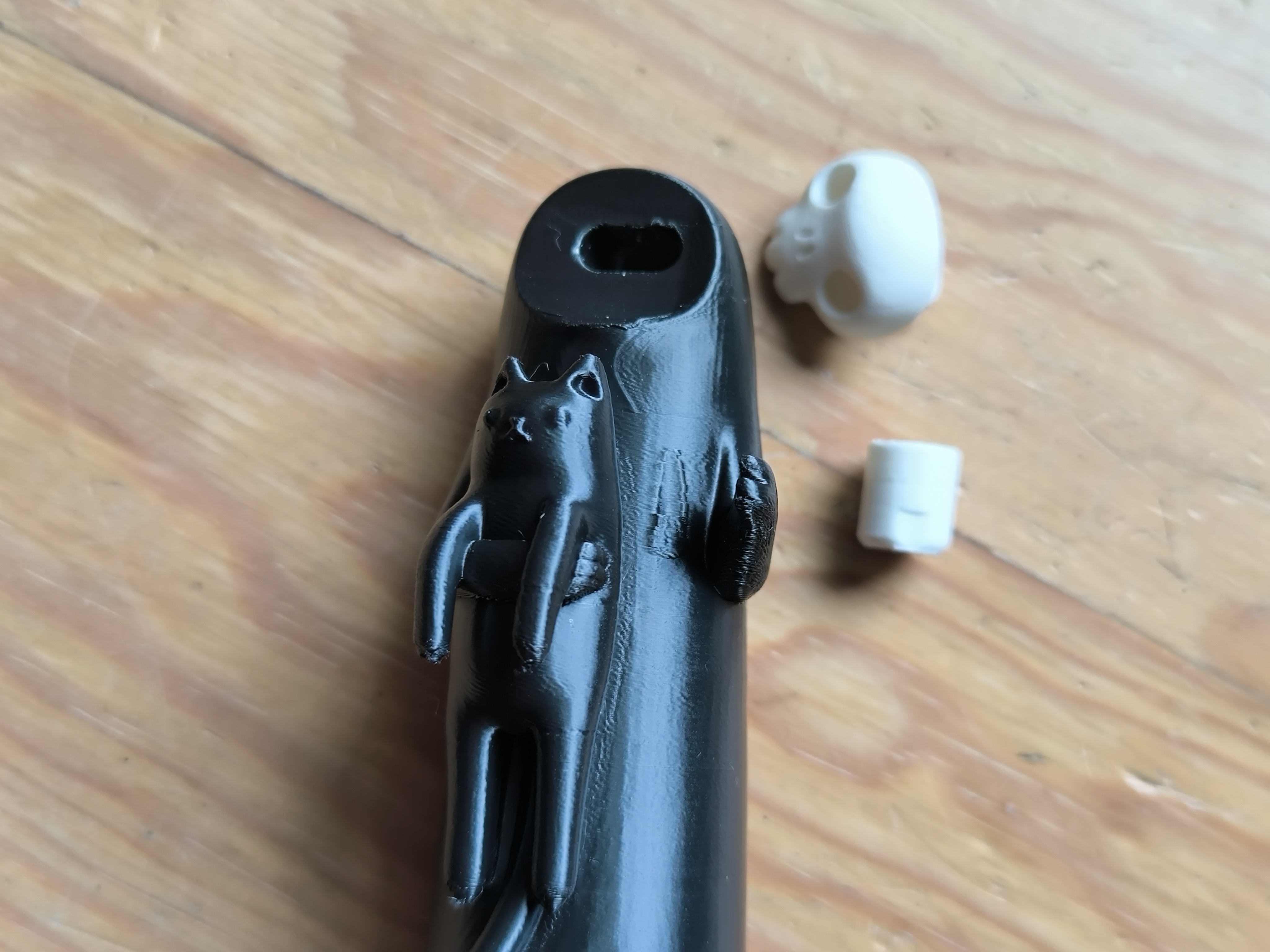 Miniatura 8 do modelo 3D 死神撸猫（已分件）