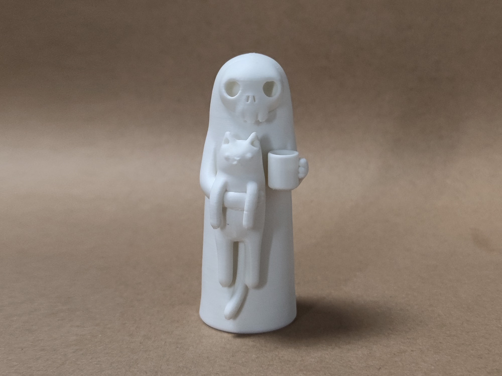 Miniatura 3 do modelo 3D 死神撸猫（已分件）
