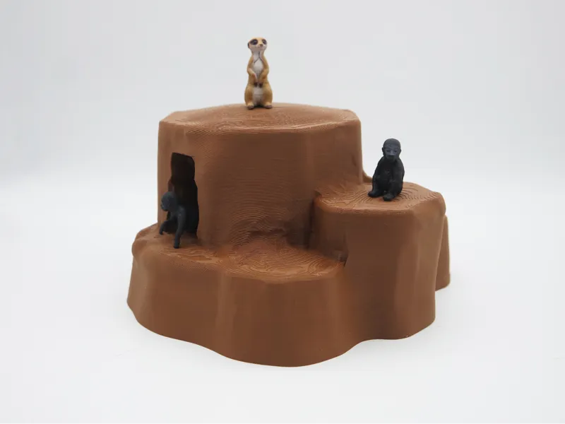 Rock Formation with Cave - Scenery Decor Schleich