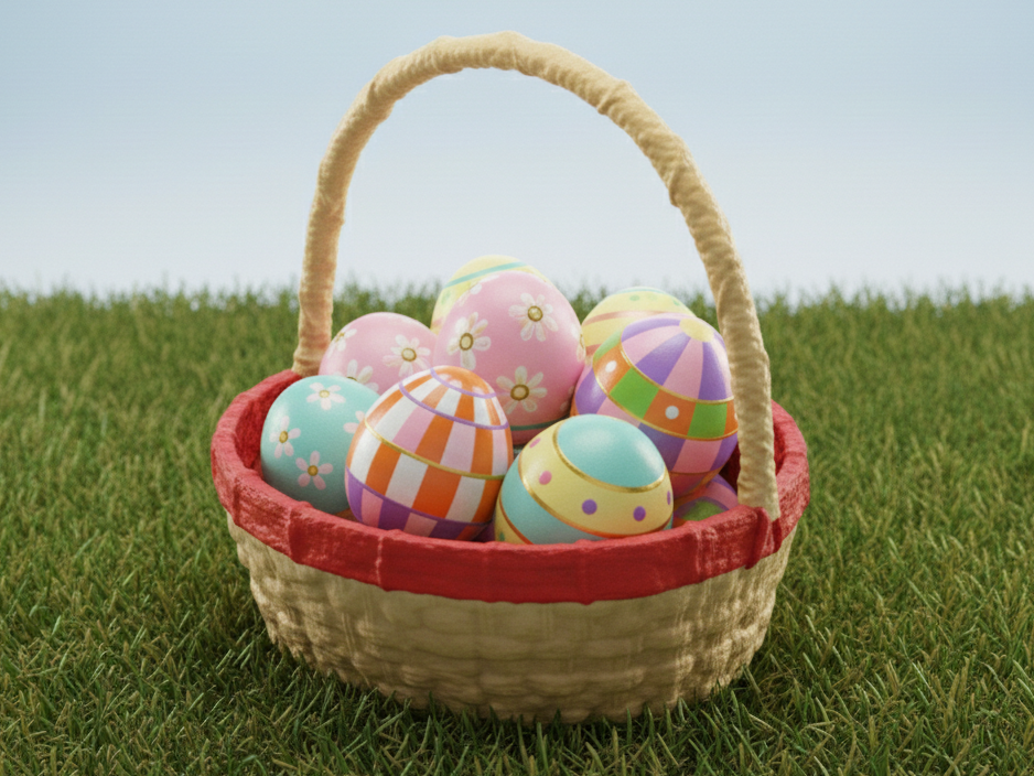The Classic Easter Egg Hunt Basket