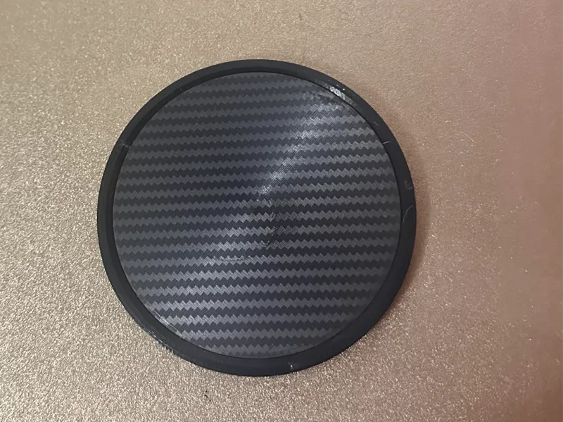 Carbon Fiber Look Coaster 