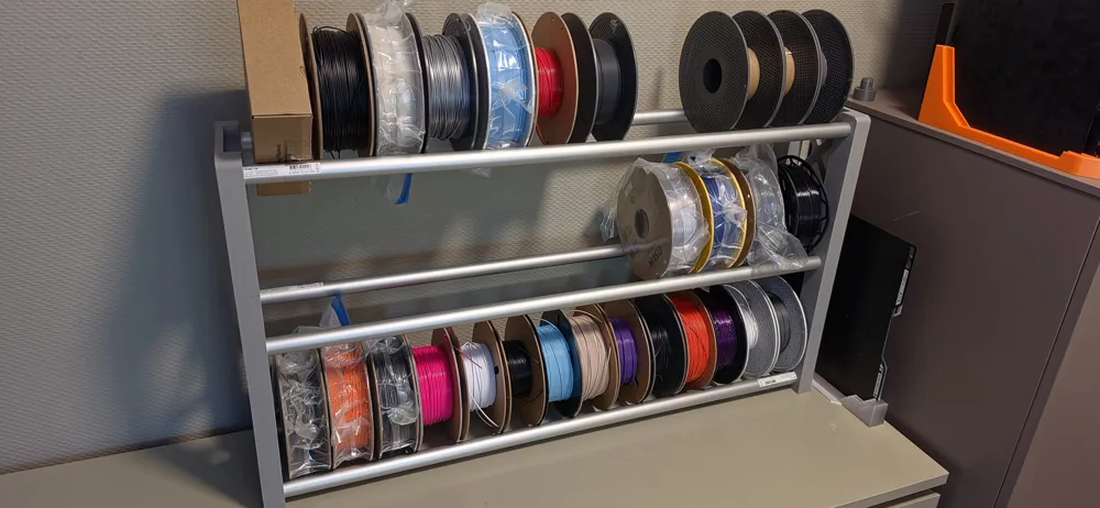 Modular Filament Stand – Press-Fit tube system - Free 3D Print Model ...