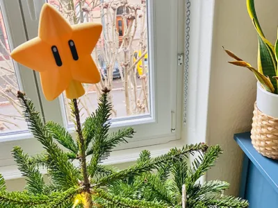 Mario Christmas Star