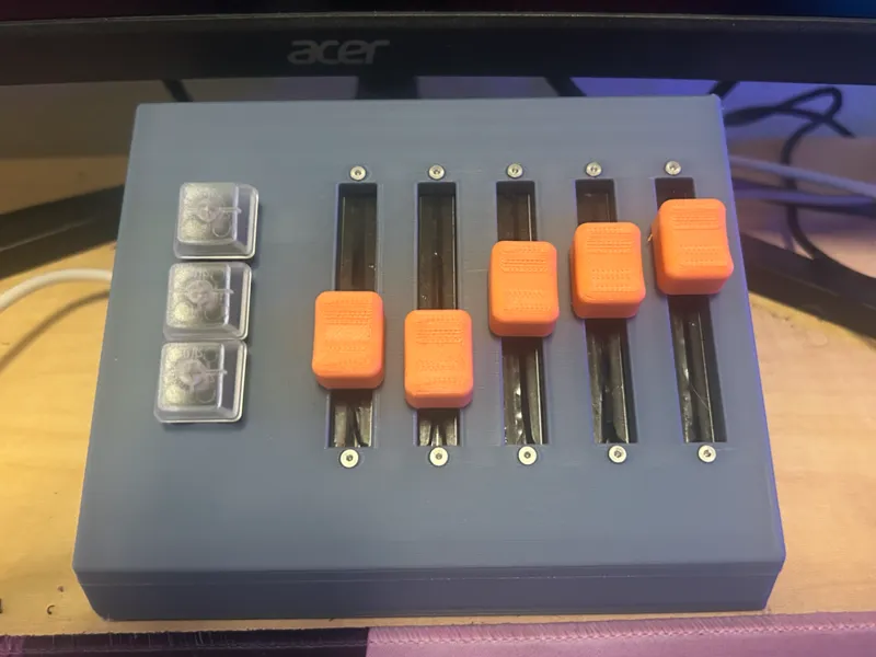 Deej Sound Controller with Hotkeys