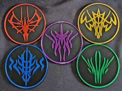 Stormlight Isnpired Coaster Set (Part 2)