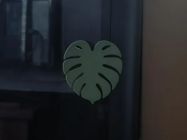 P1S/X1 Door Handle Monstera Leaf