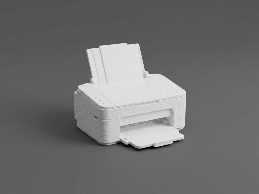 1:12 Scale Miniature Office Printer
