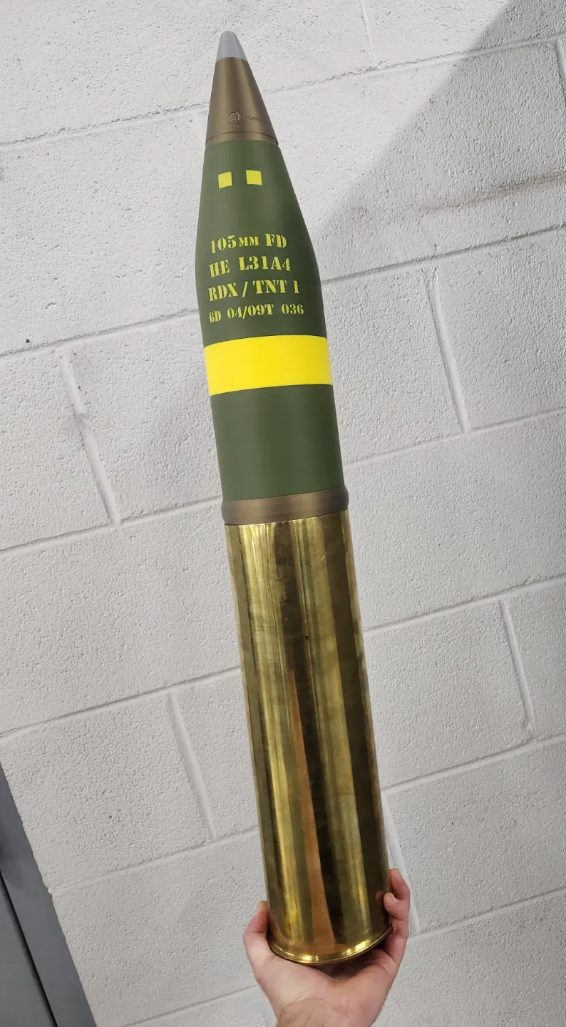 105mm HE Round by filimentforge - MakerWorld