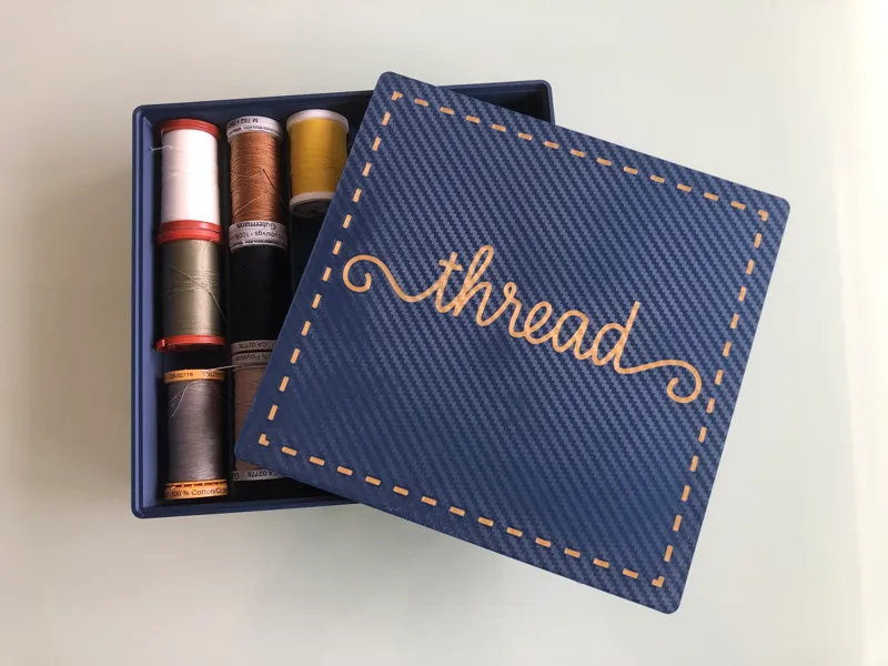 Thread Box with Lid
