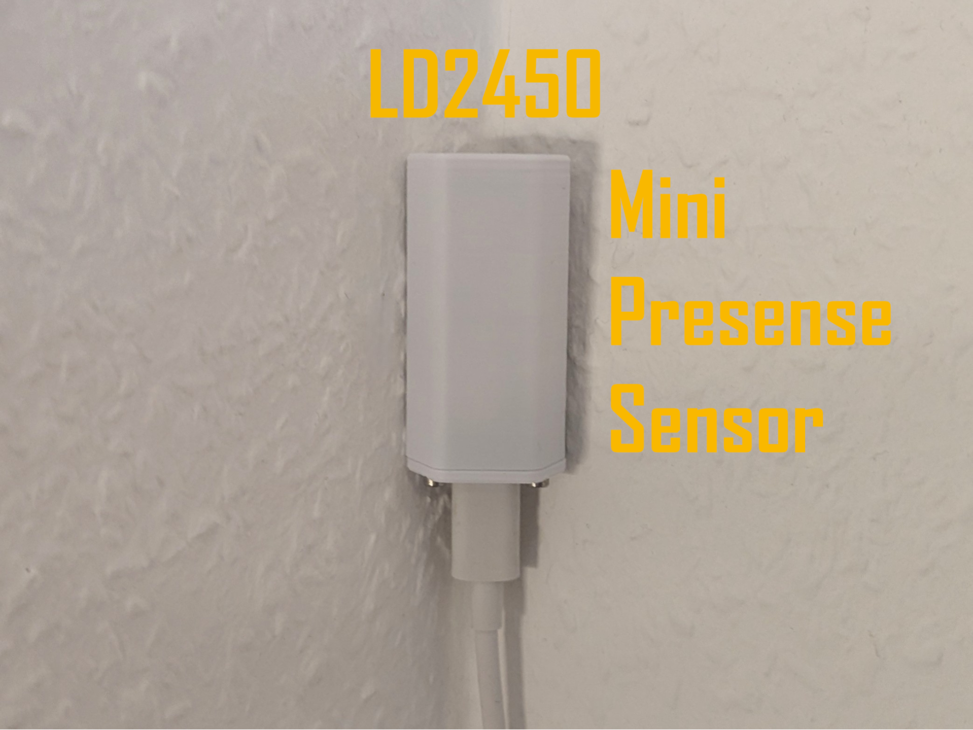 LD2450 Presense Radar  ESP32-C3 Case Corner Mount