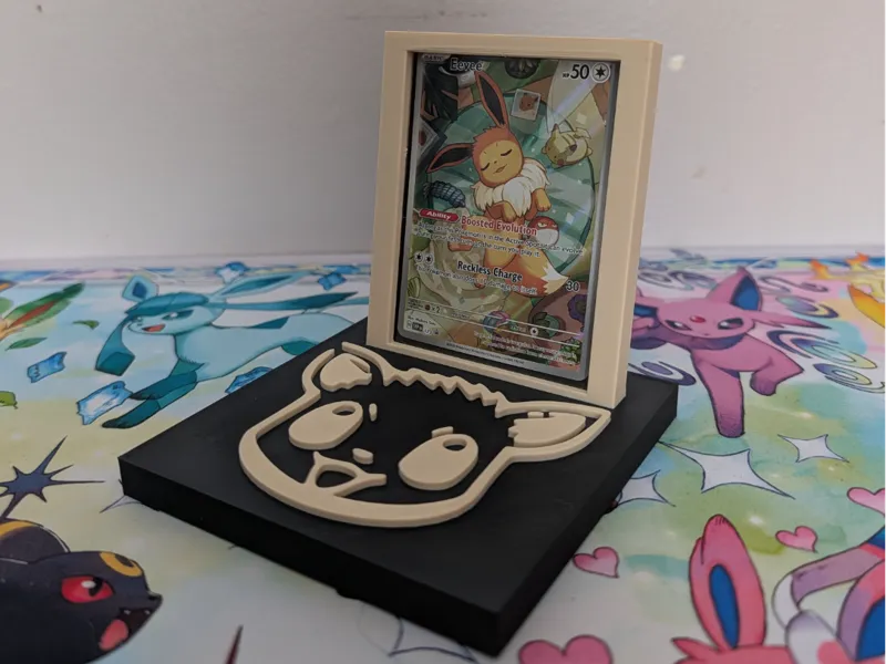 Pokemon Card Display Stand Eevee 