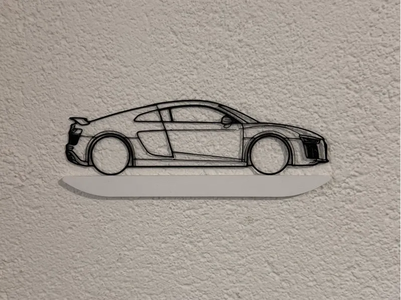 Audi R8 V10 wallart