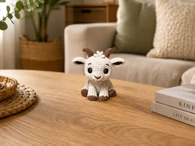 Knitted Goat