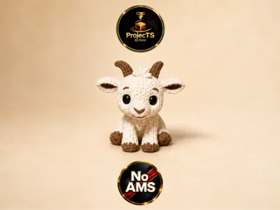 Knitted Goat