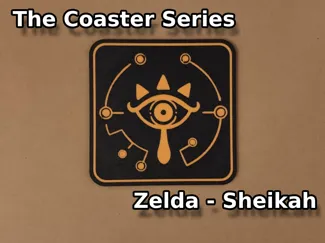 Untersetzer-Serie: Zelda - Auge der Sheikah