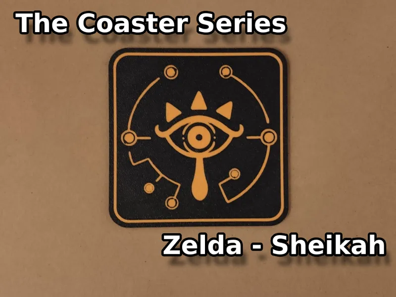 Untersetzer-Serie: Zelda - Auge der Sheikah