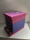 Multicolor with Flower Lid
