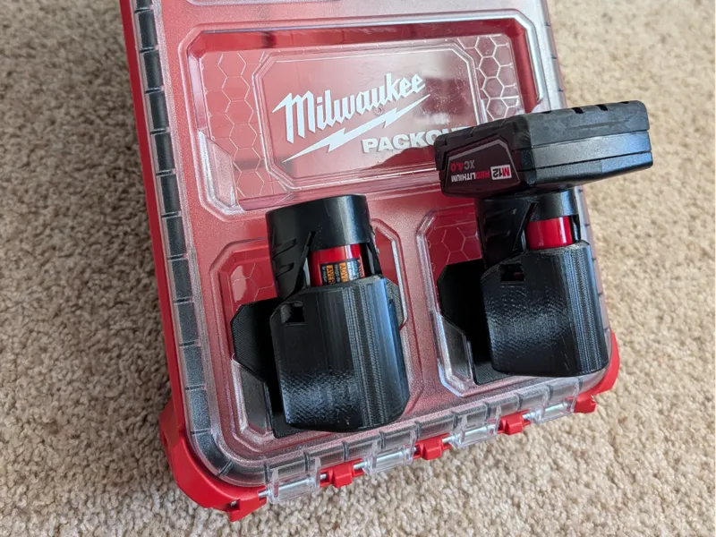 Milwaukee Packout M12 Battery Holder