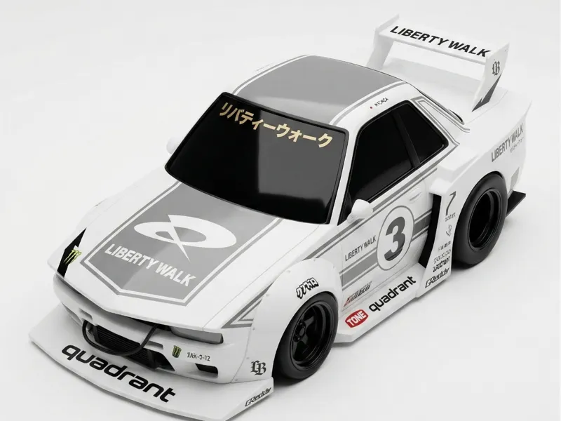 R32 Style Widebody Race Car – JDM Liberty Kit