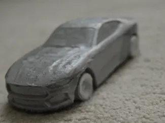 Ford Mustang low poly