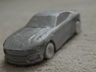 Ford Mustang low poly