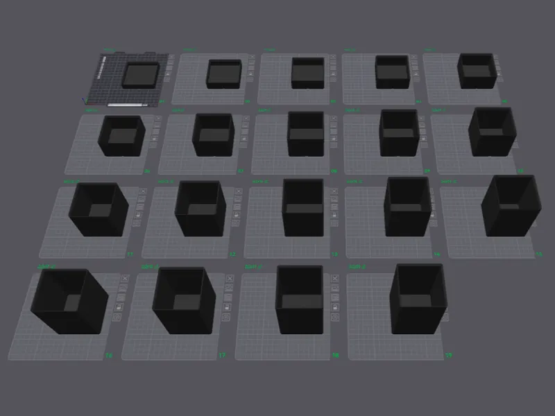 Gridfinity 2x2 Stackable Boxes