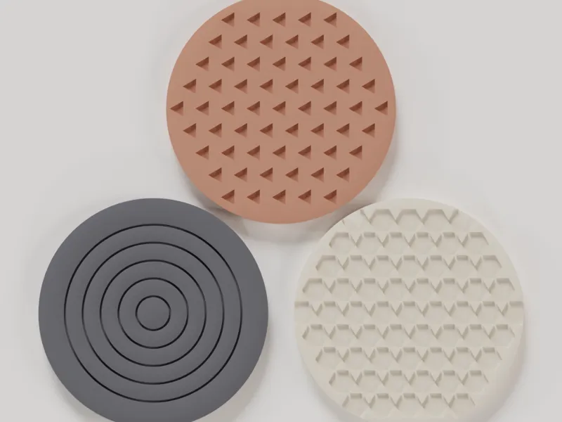 Simple Coaster Set | 3 Geometric Patterns