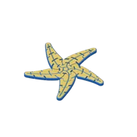 Étoile de mer articulée — dessous de verre — photo 7