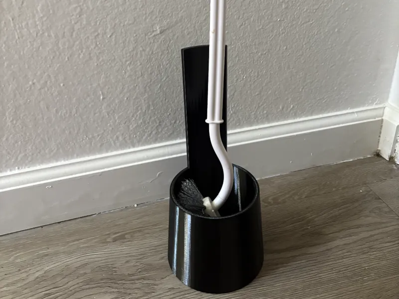 toilet brush keeper