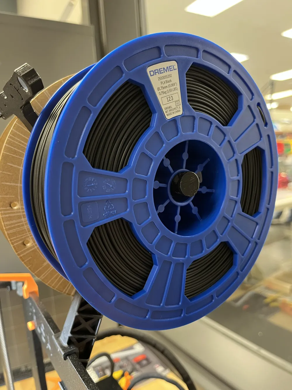 Dremel Filament Spool Holder Prusa MK3-4S Printers - Free 3D Print ...