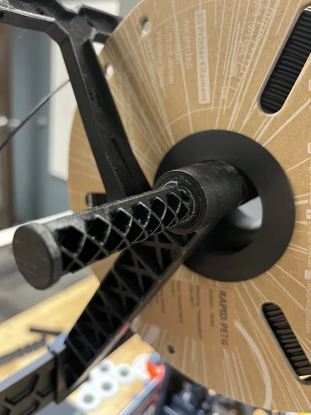 Dremel Filament Spool Holder Prusa MK3-4S Printers - Free 3D Print ...