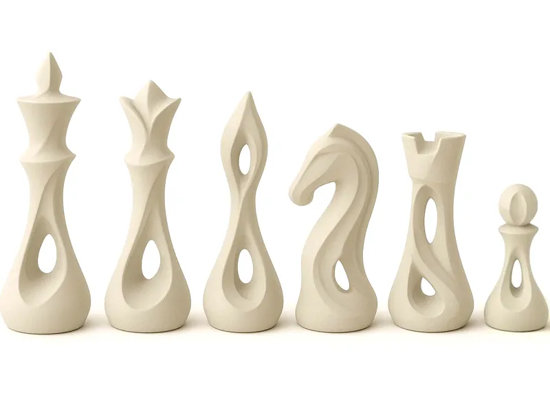 Chess modern smooth light design