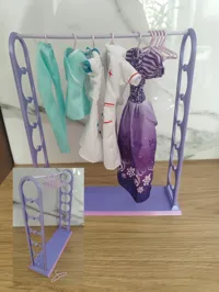 Portant à vêtements pour poupées — photo 4
