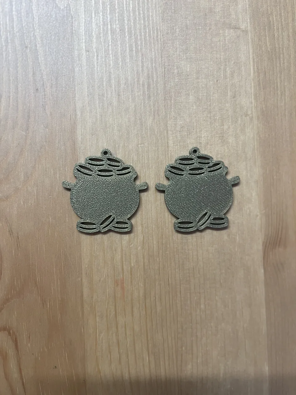 pots of gold earrings view 2