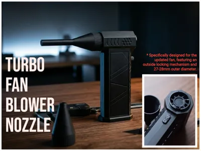 Turbo Fan Nozzle - Smaller Outside Lock version