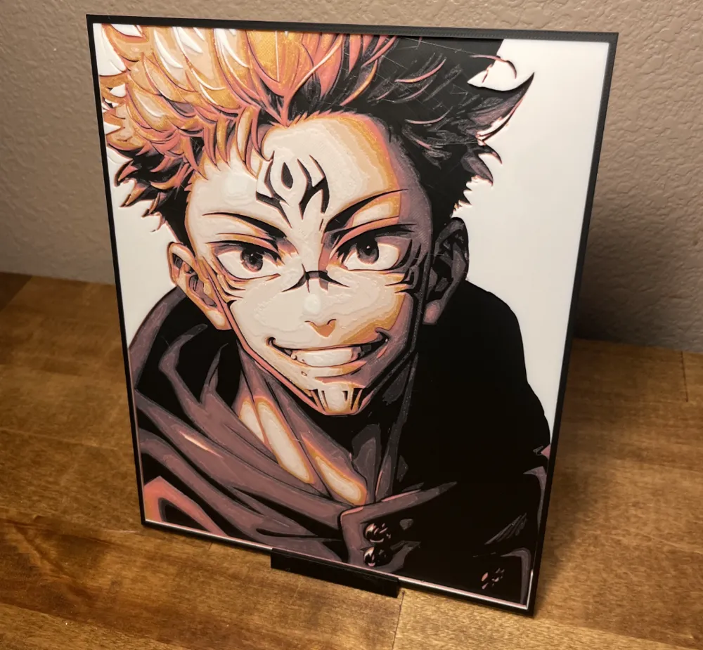 Hueforge - Jujutsu Kaisen - Sukuna Smiling