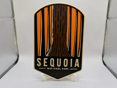 Sequoia NP Medallion