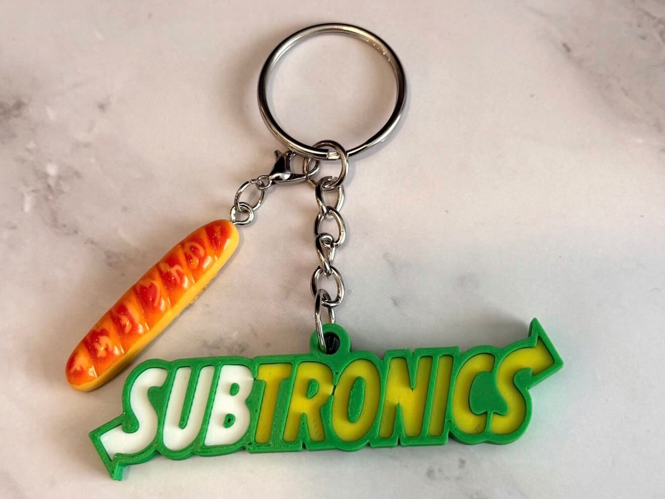 Subtronics "Subway" Keychain