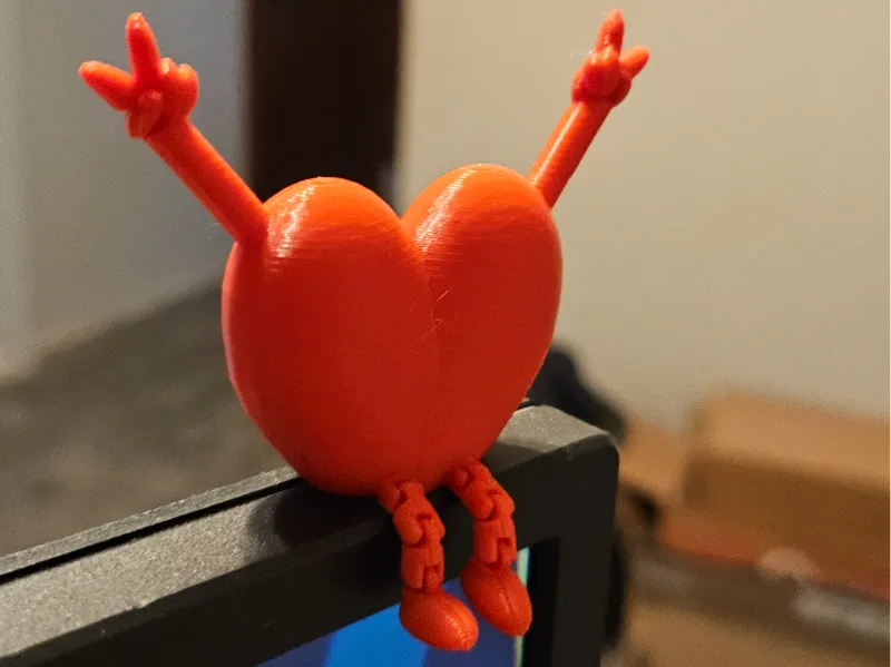 Heart Buddy says Peace!