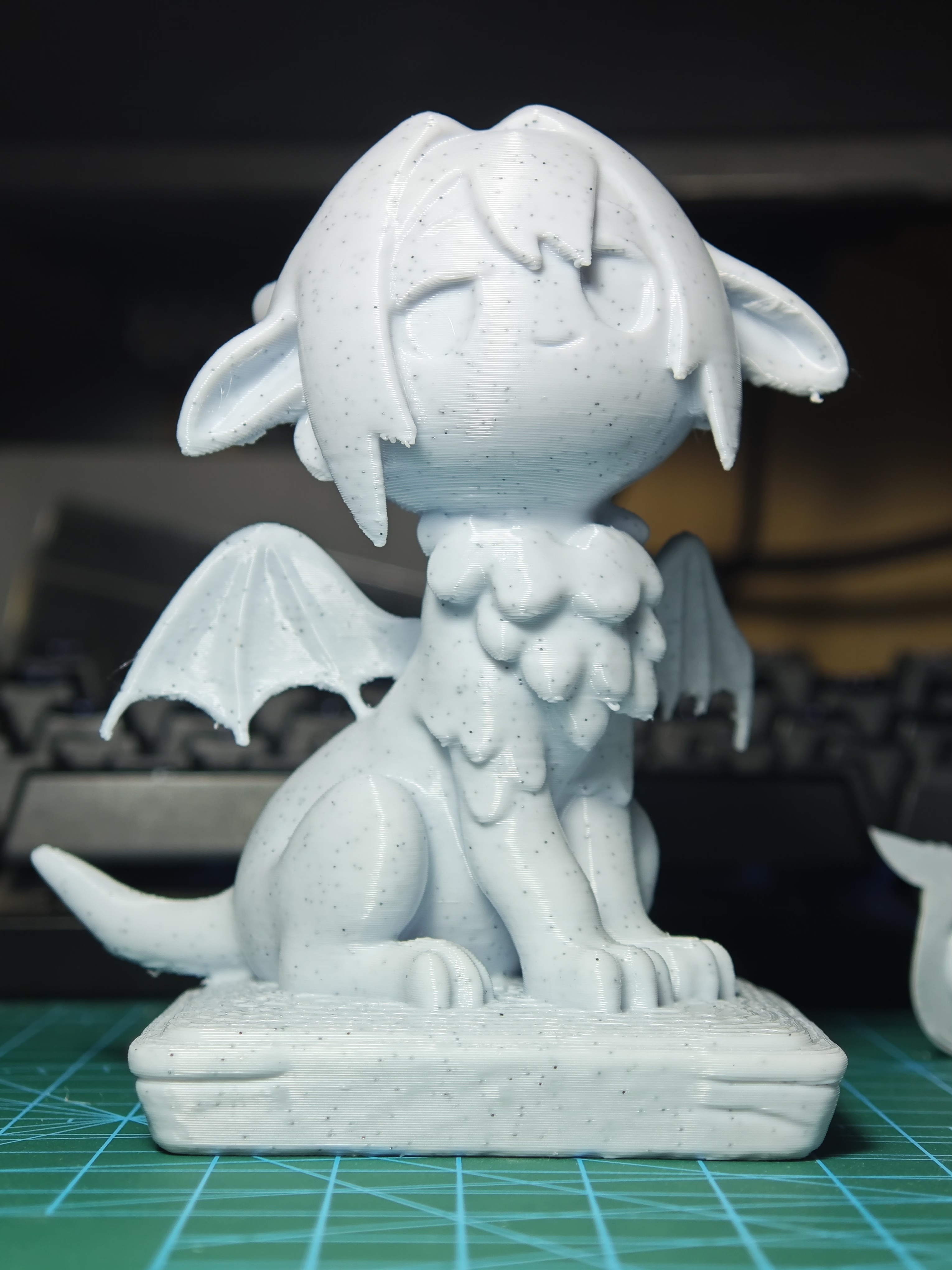 Miniatura 2 do modelo 3D MIN06：疑问的雕像（明日方舟/Arknights）