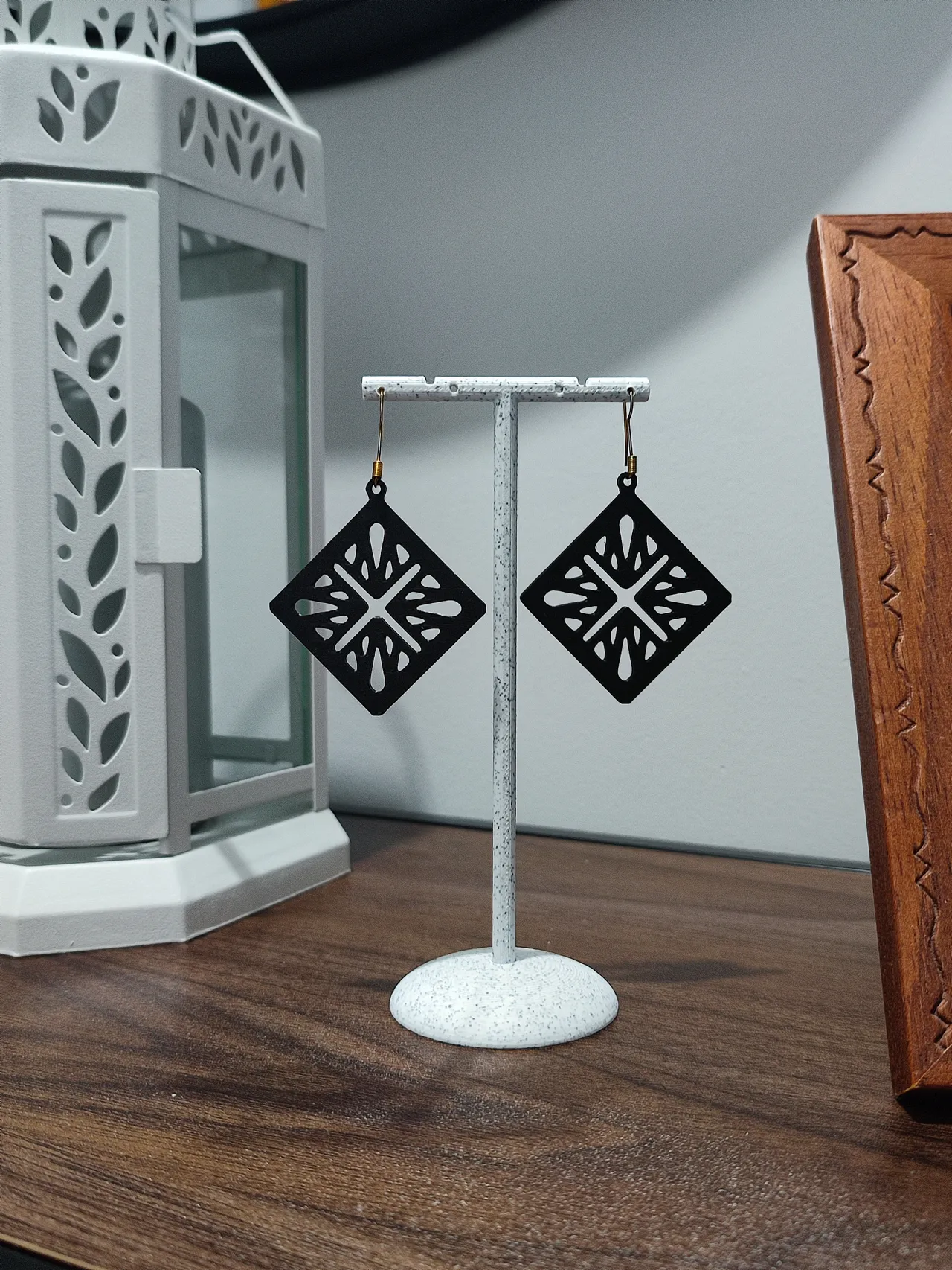 Aretes Sello Templario view 2