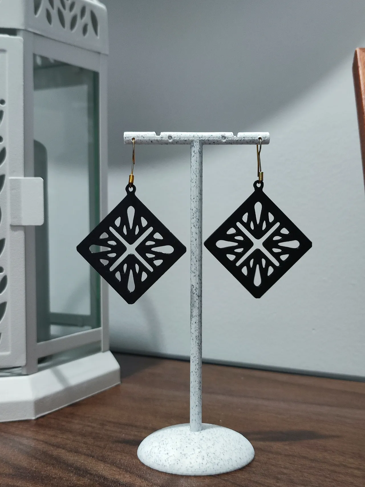 Aretes Sello Templario view 3