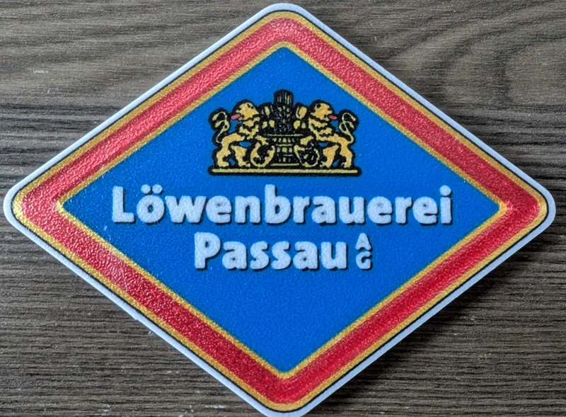 Löwenbrauerei Passau Untersetzer / Coaster