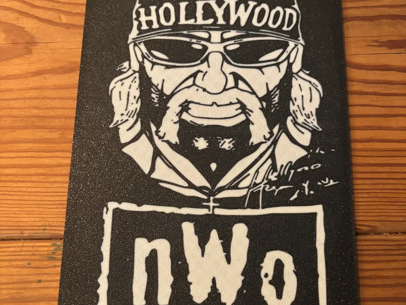 Hollywood Hulk Hogan NWO Plate