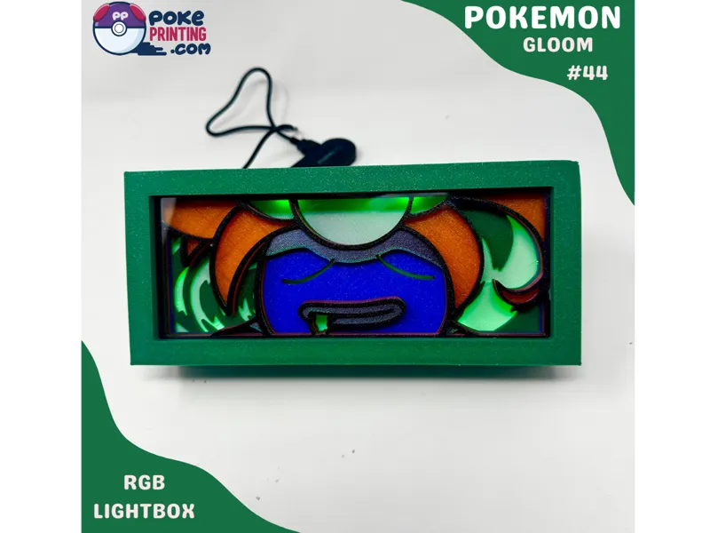 Gloom Pokemon RGB Lightbox
